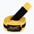 Пояс для бразильського джиу-джитсу для дітей MANTO BJJ Tag yellow with black stripe 3