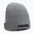 Шапка MANTO Logotype 21 сіра MNC465_MEL_9UN