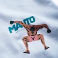 Чоловіча футболка MANTO Stomp біла 3
