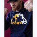 Чоловіча толстовка MANTO Logo Hoody темно-синій 4