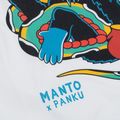 Футболка MANTO X Panku Struggle біла 2