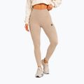 Легінси для тренувань жіночі Octagon Legion Ribber beige