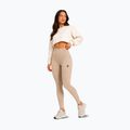 Легінси для тренувань жіночі Octagon Legion Ribber beige 6