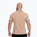 Футболка поло чоловіча Octagon Legion Tipped Small Logo 3D Polo beige 2