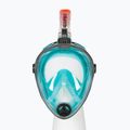 Повнолицева маска для снорклінгу AQUA-SPEED Spectra 2.0 сіра/бірюзова 2