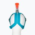 Повнолицева маска для снорклінгу AQUA-SPEED Spectra 2.0 сіра/бірюзова 3