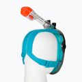 Повнолицева маска для снорклінгу AQUA-SPEED Spectra 2.0 сіра/бірюзова 4
