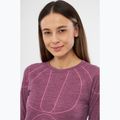 Жіноча термоактивна кофта Viking Lan Pro claret/light pink 4