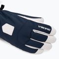 Рукавиці гірськолижні чоловічі Viking Sven Ski navy/white leather 5