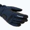 Рукавиці гірськолижні чоловічі Viking Lars Ski navy/black leather 5