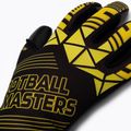 Рукавиці воротарські дитячі Football Masters Fenix чорні/жовтф 3
