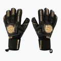 Рукавиці воротарські дитячі Football Masters Voltage Plus RF v 4.0 чорні/золоті
