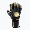 Рукавиці воротарські дитячі Football Masters Voltage Plus RF v 4.0 чорні/золоті 5