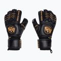 Рукавиці воротарські дитячі Football Masters Full Contact RF v4.0 чорні/золоті