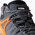 Черевики для скелелазіння чоловічі Alpinus The Ridge Low Pro antracytowe/pomarańczowe 11