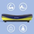 Вібраційна платформа HMS SVP11 dark blue/lime 4