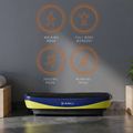 Вібраційна платформа HMS SVP11 dark blue/lime 6
