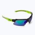 Окуляри велосипедні GOG Faun black/green/polychromatic green T579-2 2