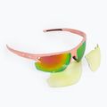 Окуляри велосипедні GOG Eter matt dusty pink/black/polychromatic pink E589-3 7