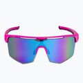 Окуляри велосипедні GOG Athena matt neon pink / black / polychromatic white-blue E508-3 3