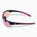 Окуляри сонцезахисні GOG Falcon C matt black/pink/polychromatic blue 4