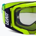 Маска велосипедна Leatt Velocity 5.5 neon yellow/light grey 8022010380 5