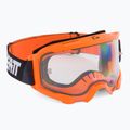 Маска велосипедна Leatt Velocity 4.5 neon orange / clear 8022010500