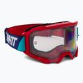 Маска велосипедна Leatt Velocity 4.5 v22 red/clear 8022010510