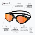 Окуляри для плавання BuddySwim OzeanX Mirror black / orange 8