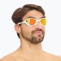 Окуляри для плавання BuddySwim OzeanX Mirror white / orange 2