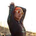 Окуляри для плавання BuddySwim OzeanX Mirror white / orange 3