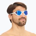 Окуляри для плавання BuddySwim OzeanX Mirror white / blue 7