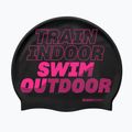 Шапочка для плавання BuddySwim TSO Silicone black / pink
