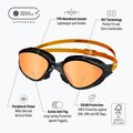 Окуляри для плавання BuddySwim Ozean black/orange/orange 8