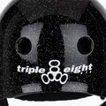 Шолом Triple Eight The Certified Sweatsaver black glitter 7