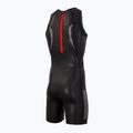 Гідрокостюм для тріатлону чоловічий ZONE3 Neoprene Kneeskin Baselayer black/red 2
