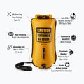 Буй страхувальний BuddySwim CSW Dry Bag 28 л yellow 2