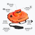 Буй страхувальний BuddySwim Hydrastation 10 л orange 2