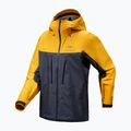 Куртка дощовик чоловіча Arc'teryx Alpha black sapphire/edziza 7