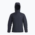 Чоловіча утеплена куртка Arcteryx Atom Hoody чорний сапфір