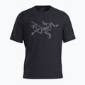 Чоловіча футболка Arc'teryx Cormac Logo SS з чорного вересу
