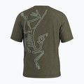 Футболка трекінгова чоловіча Arc'teryx Cormac Arc'bird Logo tatsu heather / stone green 2