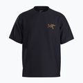 Футболка чоловіча Arcteryx Kragg Cotton Logo 24k black