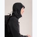 Жіноча утеплена куртка Arc'teryx Atom Hoody чорна 4