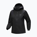 Жіноча утеплена куртка Arc'teryx Atom Hoody чорна 5