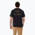 Футболка чоловіча Arc'teryx Kragg Sl Cotton Bird Word 24k black 2