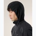 Куртка вітрозахисна жіноча Arc'Teryx Ossa Stowhood black 5