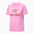 Футболка жіноча Arcteryx Kragg SL Cotton Heatmap Crew pineberry 5