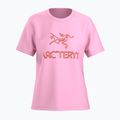 Футболка жіноча Arcteryx Kragg SL Cotton Heatmap Crew pineberry