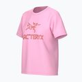 Футболка жіноча Arcteryx Kragg SL Cotton Heatmap Crew pineberry 3